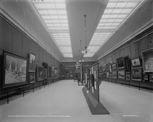 Galerie américaine moderne, Institut des Arts et des Sciences de Brooklyn, vers 1905-15
